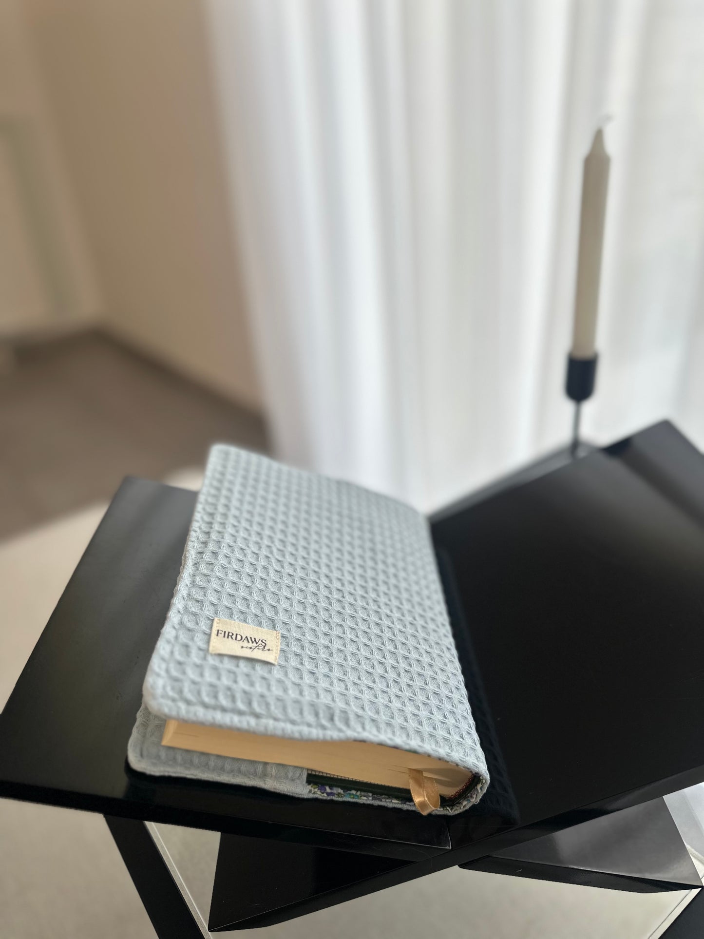 Protège/ couverture mushaf nid d’abeille 🐝