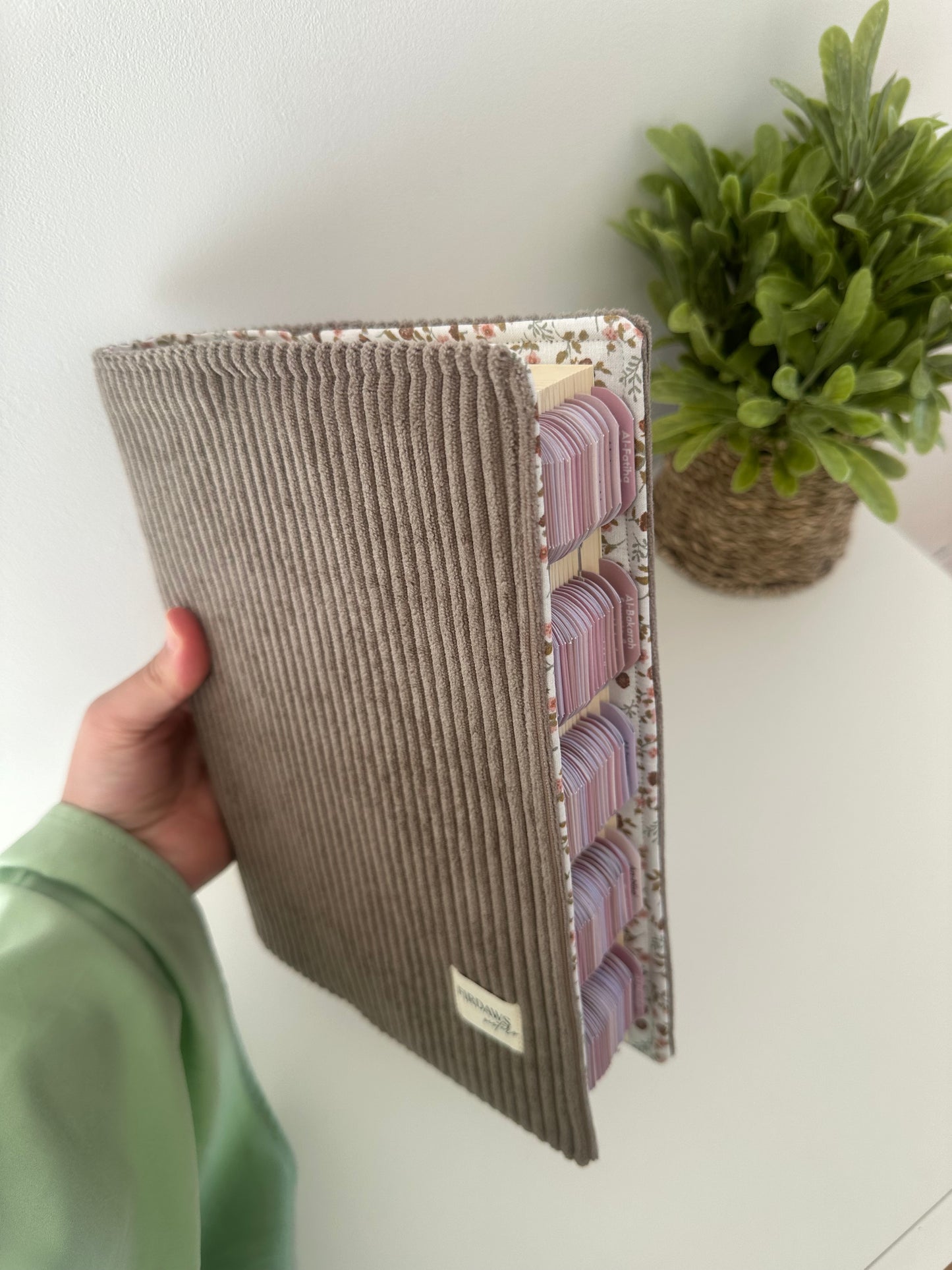 Coffret taupe fleuri đ
