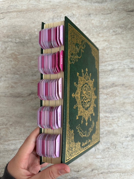 Coran – Arabe uniquement avec onglets premium